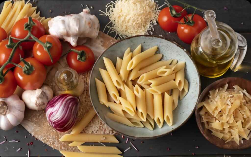 Making The Penne alla Vodka Pasta