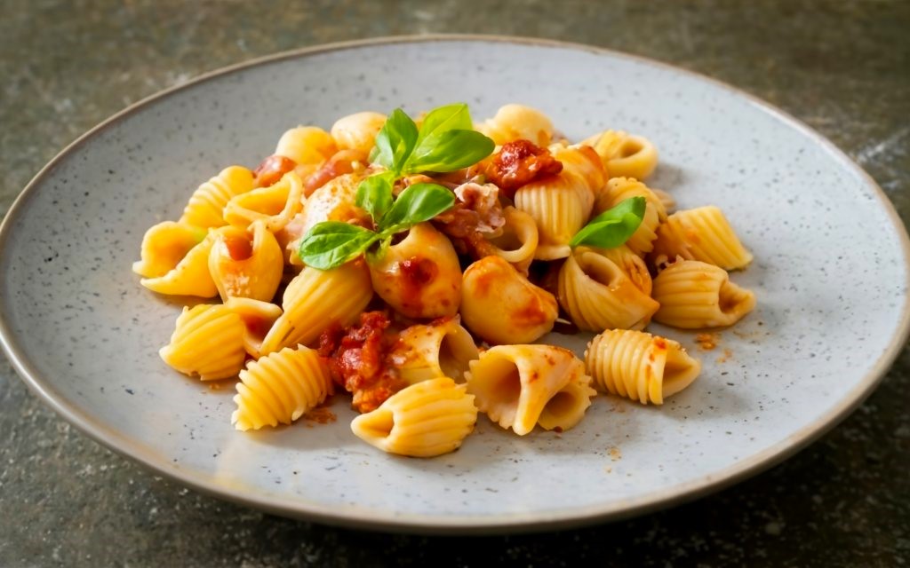 Delicious Conchiglie alla Siciliana