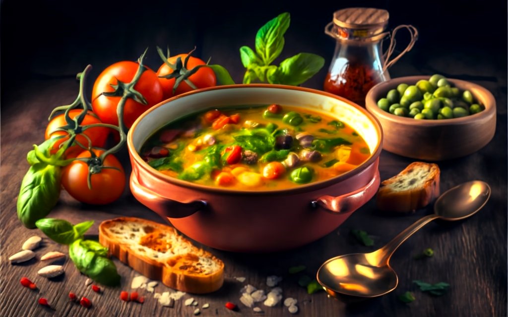 Homemade Minestrone Soup Recipe