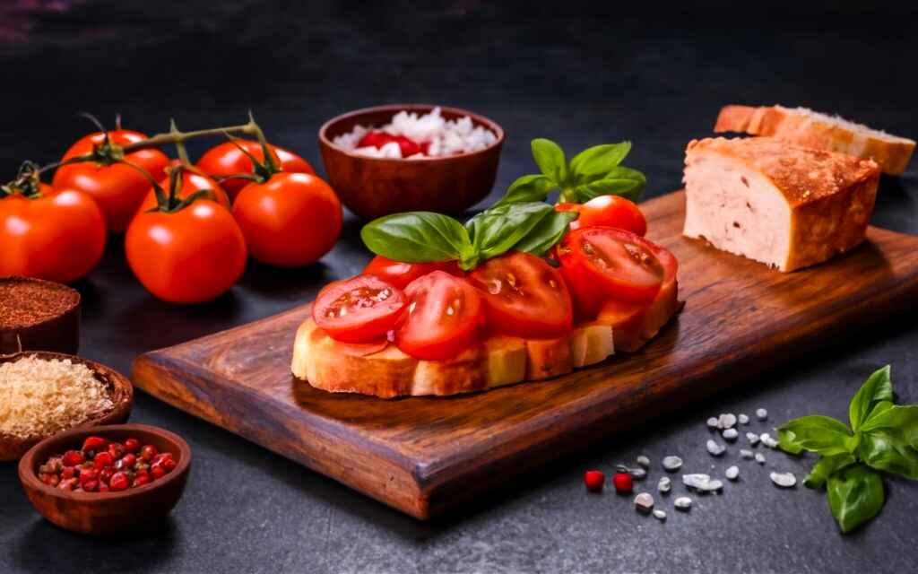 Instruction for Bruschetta Recipe